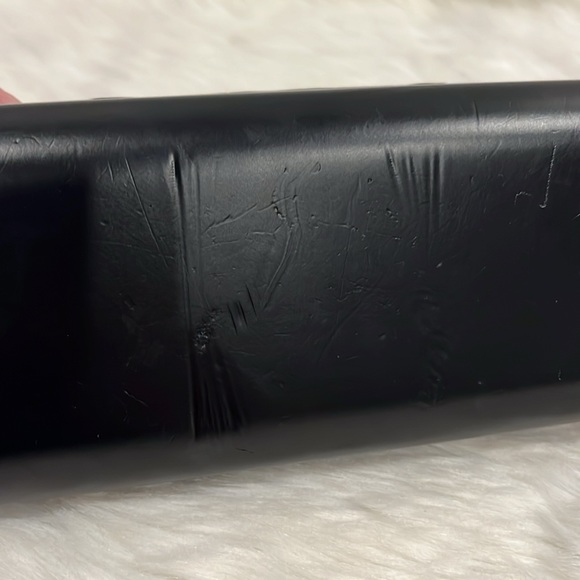 DVF Diane von Furstenberg Black Big Sunglasses Hard Case - Picture 9 of 11